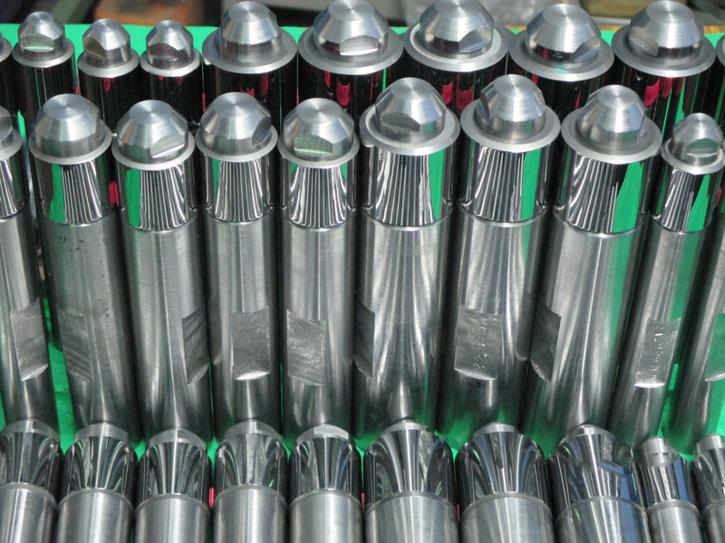 Mandril con vástago largo.