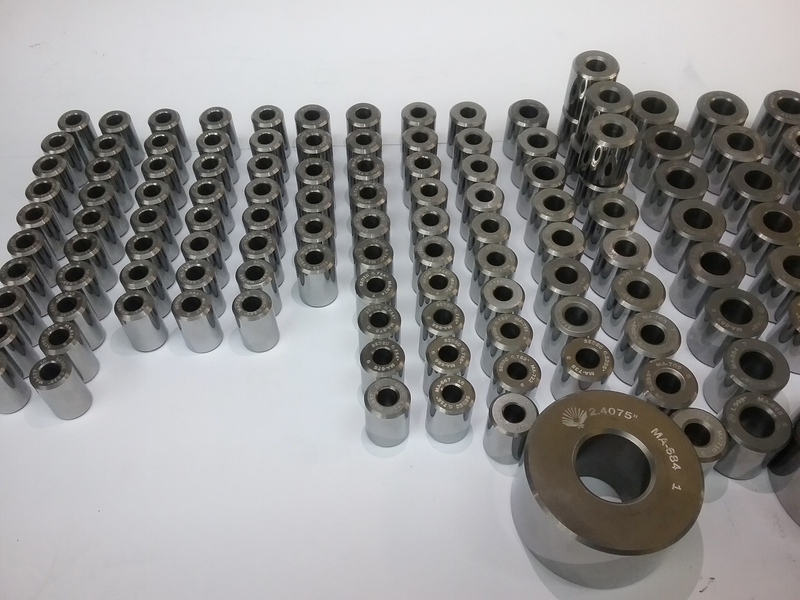 Mandril para estirado de tubería de Carburo de Tungteno.