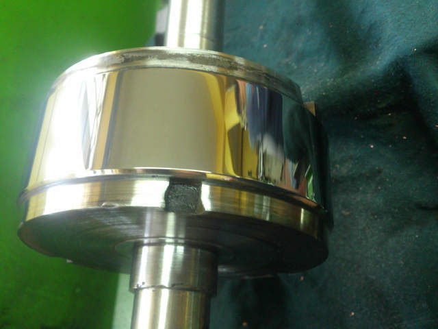 Rodillo de Carburo de Tungsteno, empleados para laminar plata, alambre, etc.